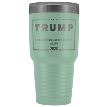 Load image into Gallery viewer, Trump 2020 Travel Mug Trump gift Mug Trump 30 ounce Vacuum Tumbler Laser Engraved Trump Tumbler