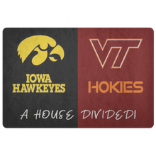 Load image into Gallery viewer, Iowa Hawkeyes and Virginia tech Font 1