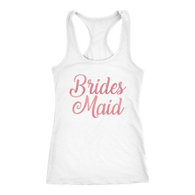 Load image into Gallery viewer, Brides Maid Wedding Shirt Bridesmaid Tank Top Wedding Party Gift Shirt