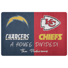 Load image into Gallery viewer, Chargers and Chiefs font 1 The Pedersons UPDATE