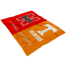 Load image into Gallery viewer, Huskers and Vols blanket