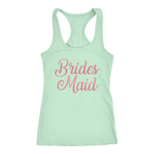 Load image into Gallery viewer, Brides Maid Wedding Shirt Bridesmaid Tank Top Wedding Party Gift Shirt