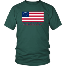 Load image into Gallery viewer, 1776 Betsy Ross Flag Gift Shirt American Flag Shirt 13 Stars American Flag Shirt