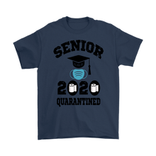 Load image into Gallery viewer, 2020 Graduation Shirts for Boy Graduates Funny Quarantine Shirts 2020 Graduation Gift Shirts for Boys