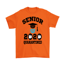 Load image into Gallery viewer, 2020 Graduation Shirts for Boy Graduates Funny Quarantine Shirts 2020 Graduation Gift Shirts for Boys