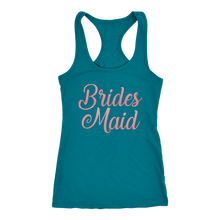 Load image into Gallery viewer, Brides Maid Wedding Shirt Bridesmaid Tank Top Wedding Party Gift Shirt