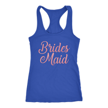 Load image into Gallery viewer, Brides Maid Wedding Shirt Bridesmaid Tank Top Wedding Party Gift Shirt