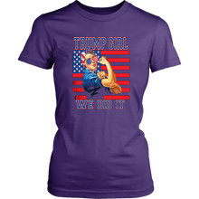 Load image into Gallery viewer, Trump Girl Shirt Women for Trump Shirt Trump Girl We Did It T-Shirt Trump Supporter Gift Shirt
