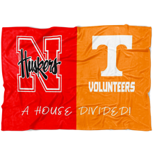 Load image into Gallery viewer, Huskers and Vols blanket