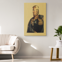 Load image into Gallery viewer, President Trump In Uniform Canvas Wall Art