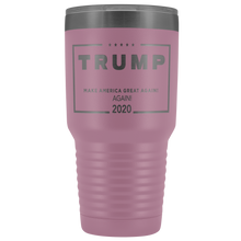 Load image into Gallery viewer, Trump 2020 Travel Mug Trump gift Mug Trump 30 ounce Vacuum Tumbler Laser Engraved Trump Tumbler