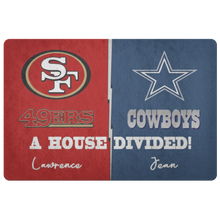 Load image into Gallery viewer, 49ers and Cowboys font 2  Bolt Lawrence and Jean