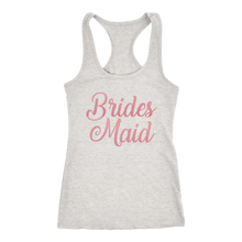 Load image into Gallery viewer, Brides Maid Wedding Shirt Bridesmaid Tank Top Wedding Party Gift Shirt