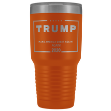 Load image into Gallery viewer, Trump 2020 Travel Mug Trump gift Mug Trump 30 ounce Vacuum Tumbler Laser Engraved Trump Tumbler