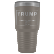 Load image into Gallery viewer, Trump 2020 Travel Mug Trump gift Mug Trump 30 ounce Vacuum Tumbler Laser Engraved Trump Tumbler