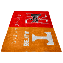Load image into Gallery viewer, Huskers and Vols blanket