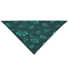 Load image into Gallery viewer, Pet Bandana for Dogs Paw Print Bandana