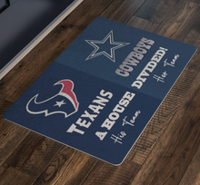 Load image into Gallery viewer, Texans and Cowboys font 2 His and Her Team