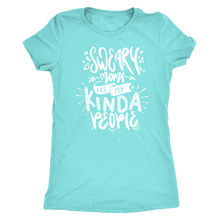 Load image into Gallery viewer, Sweary Moms are my Kind of People T-Shirt Mom Shirt