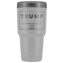 Load image into Gallery viewer, Trump 2020 Travel Mug Trump gift Mug Trump 30 ounce Vacuum Tumbler Laser Engraved Trump Tumbler