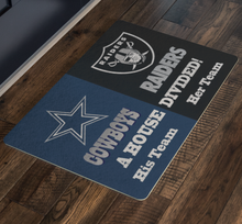 Load image into Gallery viewer, Cowboys and Raiders  font 2 His and Her  team font 2