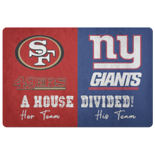 Load image into Gallery viewer, 49ers and Giants font 3 Her and His Team