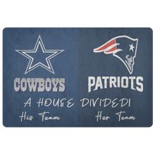 Load image into Gallery viewer, Cowboys and Pats font 1 His Her team