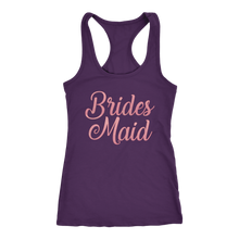 Load image into Gallery viewer, Brides Maid Wedding Shirt Bridesmaid Tank Top Wedding Party Gift Shirt