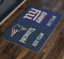 Load image into Gallery viewer, Pats and Giants font 2 her and his team no house divided