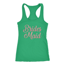 Load image into Gallery viewer, Brides Maid Wedding Shirt Bridesmaid Tank Top Wedding Party Gift Shirt
