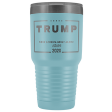 Load image into Gallery viewer, Trump 2020 Travel Mug Trump gift Mug Trump 30 ounce Vacuum Tumbler Laser Engraved Trump Tumbler