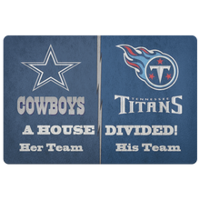 Load image into Gallery viewer, Cowboys and Titans font 2 Her and His Team Bolt